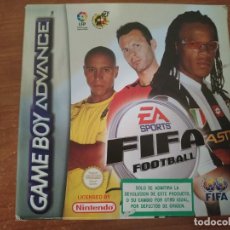 Videojuegos y Consolas: FIFA FOOTBALL GAME BOY GAMEBOY ADVANCE. Lote 273941438
