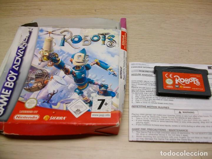 Videojuegos y consolas: ROBOTS para GAMNEBOY ADVANCED - Foto 1