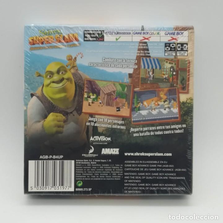 Videojuegos y Consolas: Juego GAMEBOY Game Boy Advance precintado, SHREK SUPER SLAM - Nintendo - Foto 2 - 183279806