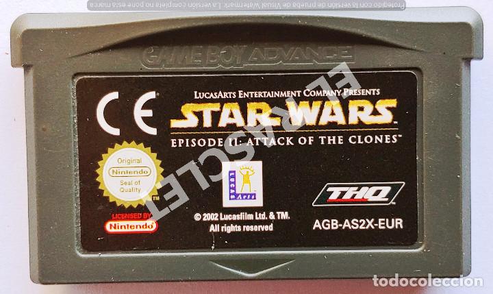 CARTUCHO JUEGO NINTENDO GAME BOY ADVANCE - STAR WARS - EPISODIO II : ATACK OF THE CLONES (Juguetes - Videojuegos y Consolas - Nintendo - GameBoy Advance)