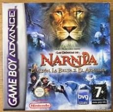 Videojuegos y Consolas: JUEGO GAMEBOY ADVANCE - LAS CRÓNICAS NARNIA, EL LEON, LA BRUJA Y EL ARMARIO. Lote 300954278
