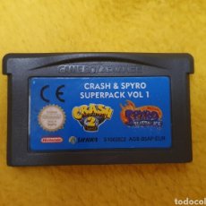 Videojuegos y Consolas: JUEGO NINTENDO GAMEBOY ADVANCE CRASH & SPYRO SUPERPACK VOL 1 CARTUCHO GAME BOY