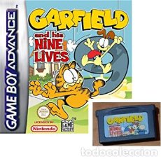 Videojuegos y Consolas: CARTUCHO DE JUEGO GAME BOY ADVANCE - GARFIELD AND HIS NINE LIVES. Lote 331015533