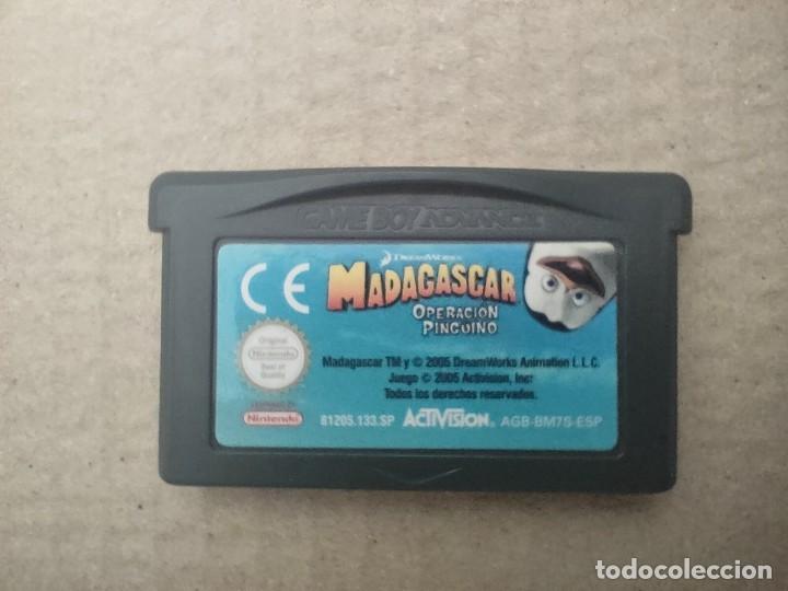 Videojuegos y consolas: MADAGASCAR GAME BOY ADVANCE NINTENDO - Foto 1