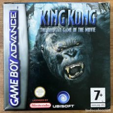 Videojuegos y Consolas: JUEGO GAMEBOY ADVANCE - KING KONG THE OFFICIAL GAME OF THE MOVIE. Lote 356947590