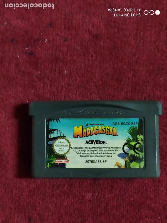 Videojuegos y consolas: MADAGASCAR PARA GAME BOY ADVANCE - Foto 1