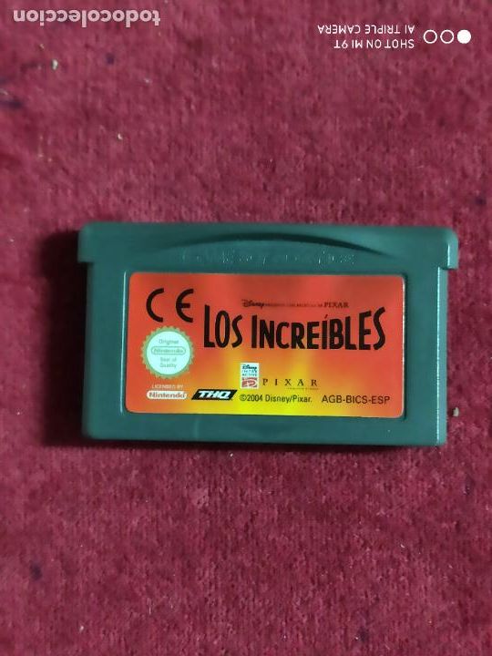 Videojuegos y consolas: LOS INCREIBLES PARA GAME BOY ADVANCE - Foto 1