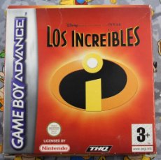 Videojuegos y Consolas: NINTENDO GAME BOY ADVANCE GBA DISNEY PIXAR LOS INCREIBLES COMPLETO PAL ESPAÑA