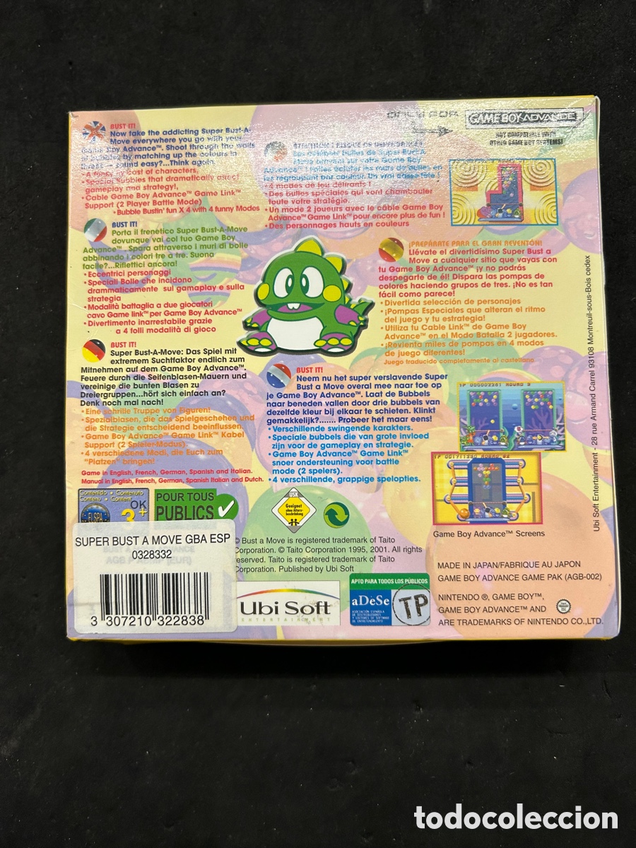 Videojuegos y consolas: Game boy advance super bust a move - Foto 5