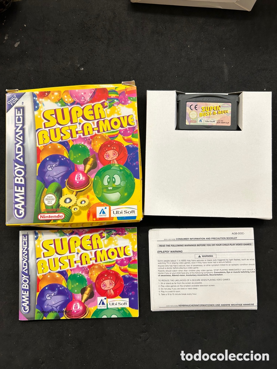 Videojuegos y consolas: Game boy advance super bust a move - Foto 1