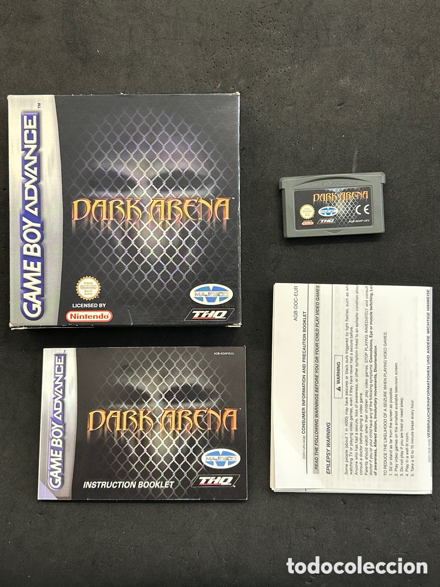 Videojuegos y consolas: Game boy advance Dark Arena - Foto 1
