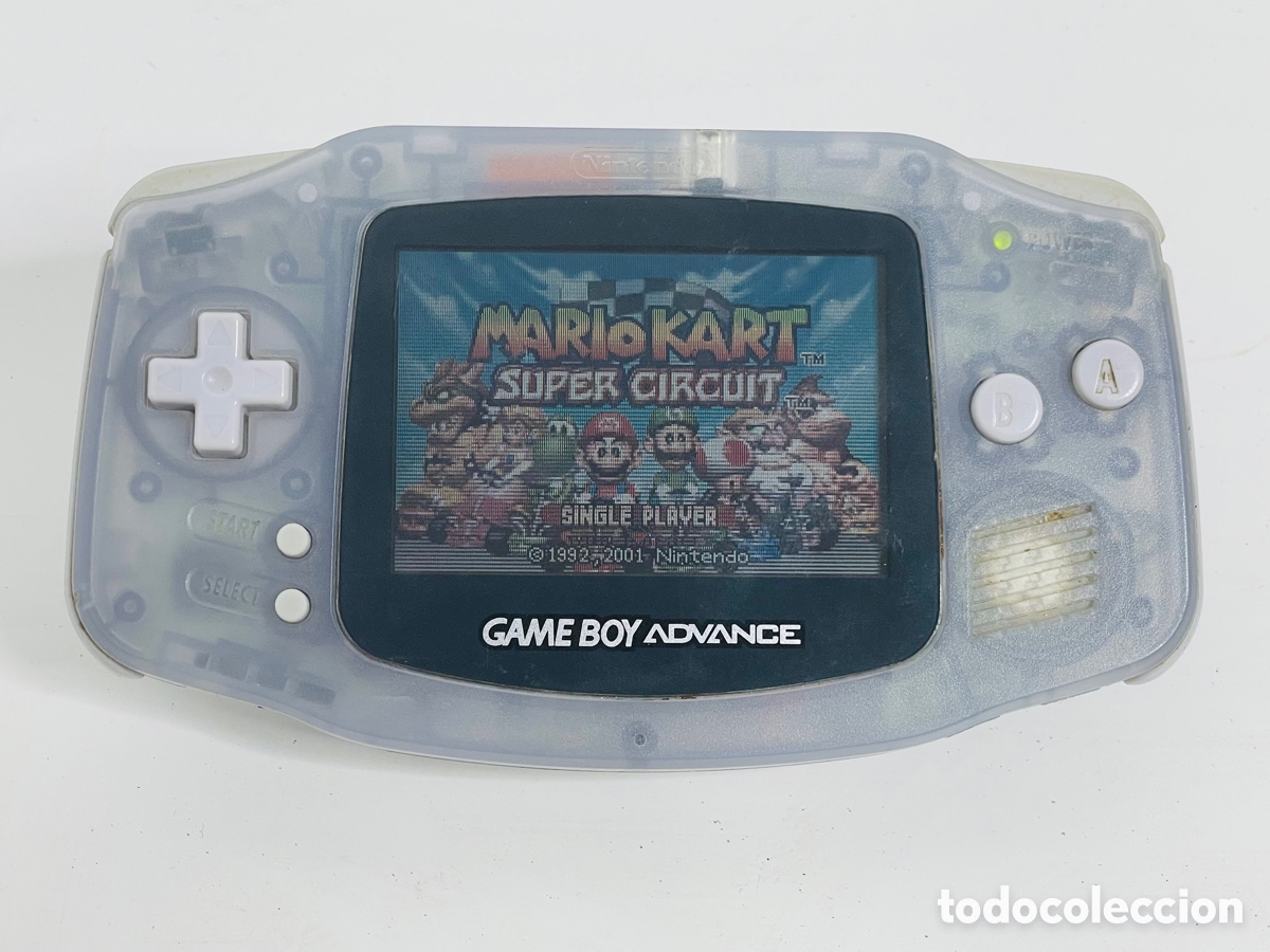 Videojuegos y consolas: Nintendo Game Boy Advance Blue Glacier - Foto 3