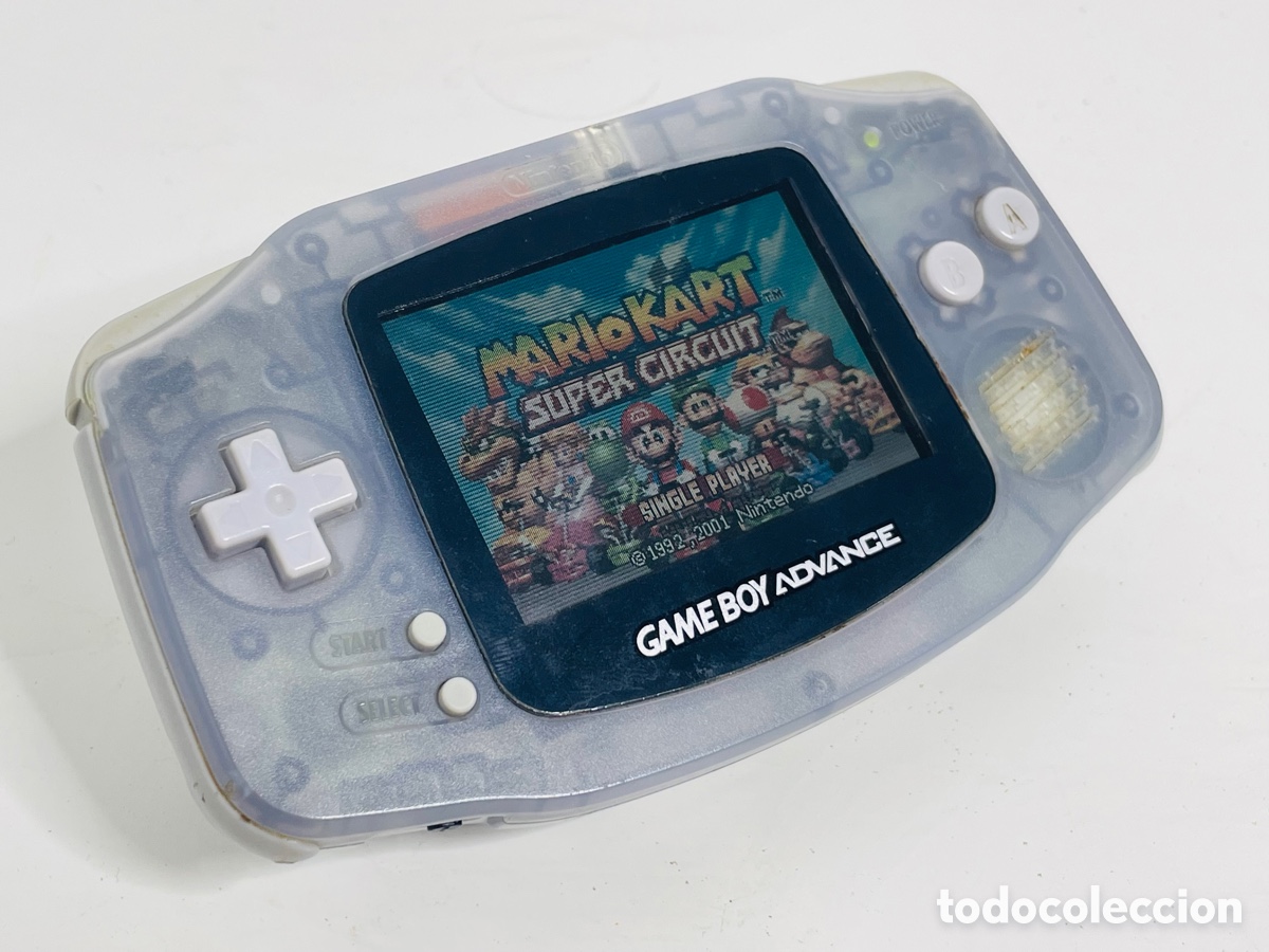 Videojuegos y consolas: Nintendo Game Boy Advance Blue Glacier - Foto 4