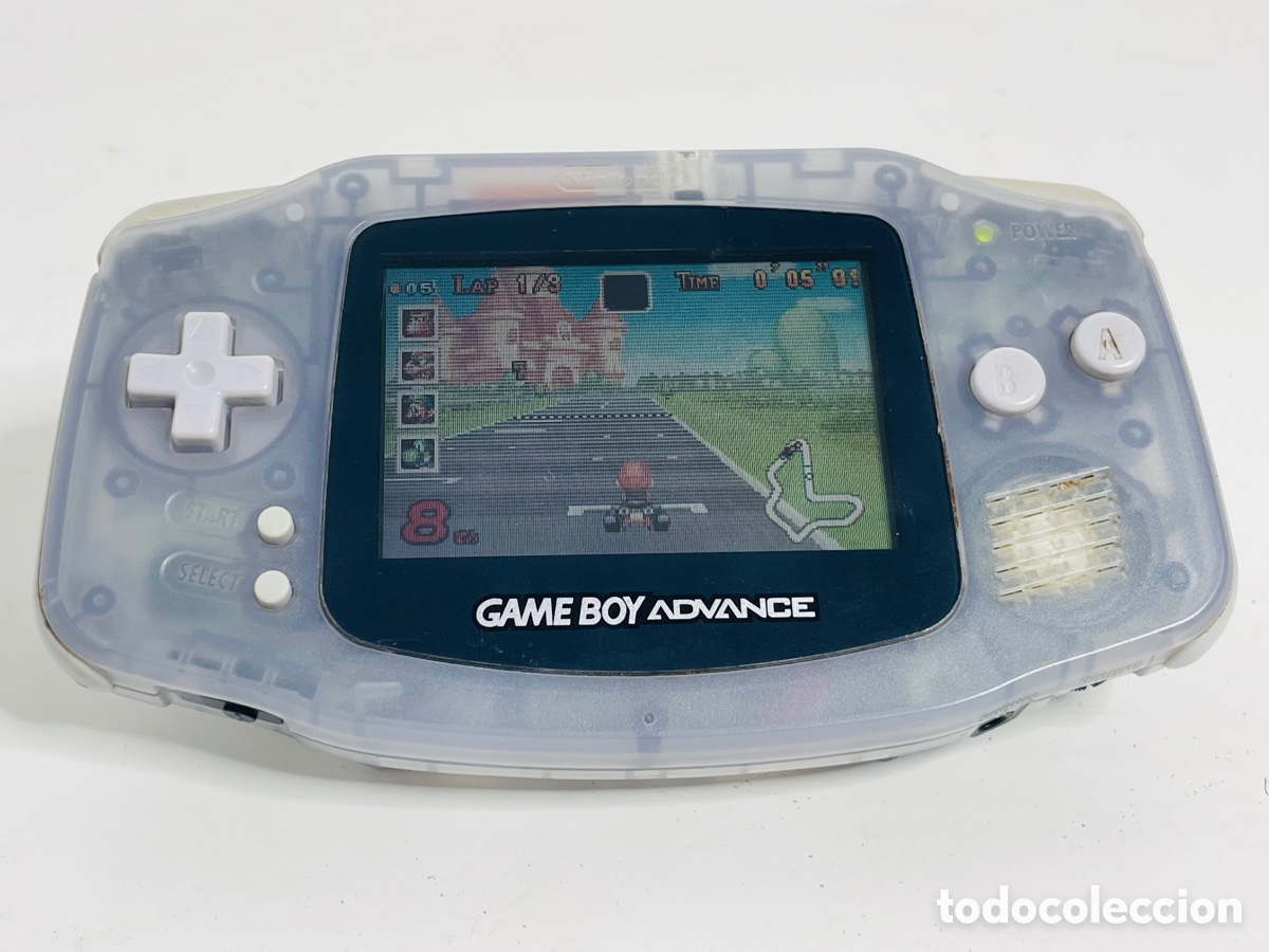 Videojuegos y consolas: Nintendo Game Boy Advance Blue Glacier - Foto 9