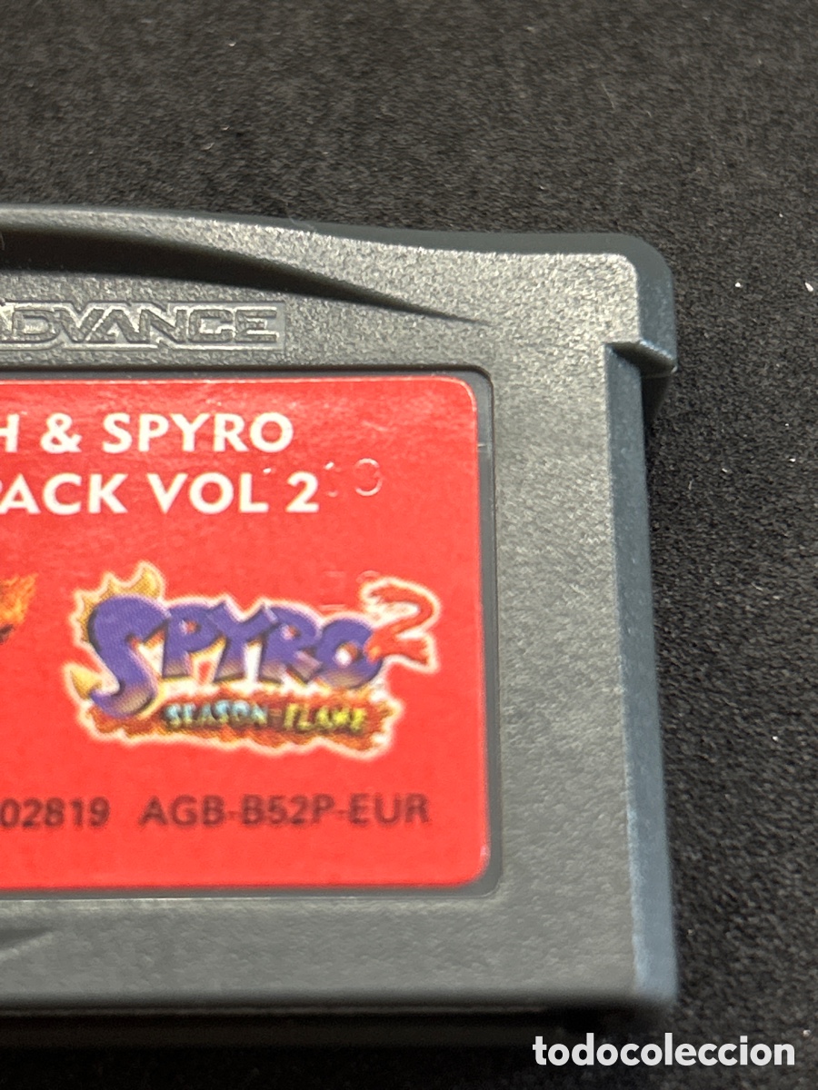 Videojuegos y consolas: Game boy advance Crash & Spyro s&uacute;per pack vol2 - Foto 2