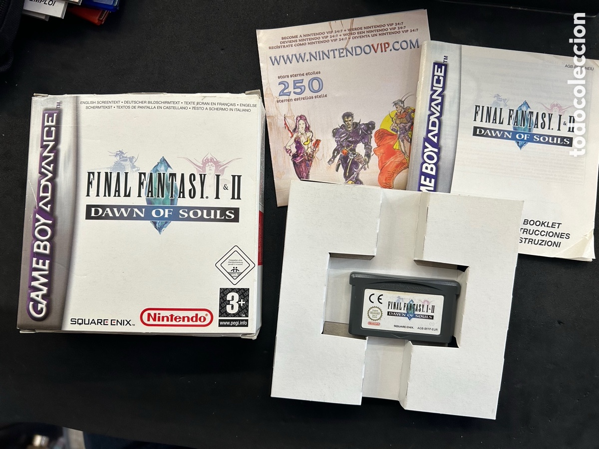 Videojuegos y consolas: Game boy advance final Fantasy I II - Foto 3
