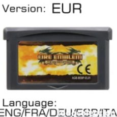 Videojuegos y Consolas: GBA GAME CARTRIDGE FIRE EMBLEM SERIES VIDEO GAME CONSOLE CARD THE SACRED STONES SWORD OF SEAL