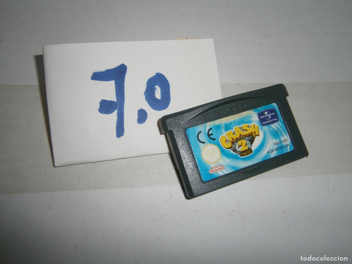 Videojuegos y consolas: ANTIGUO JUEGO GAMEBOY ADVANCE CRASH 2 - Foto 1