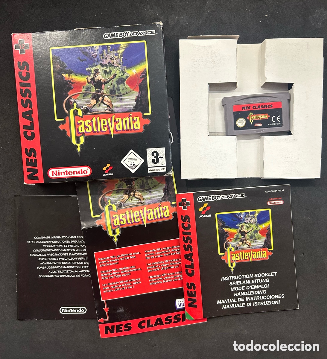 Videojuegos y consolas: Game boy advance Castlevania NES Classics - Foto 1