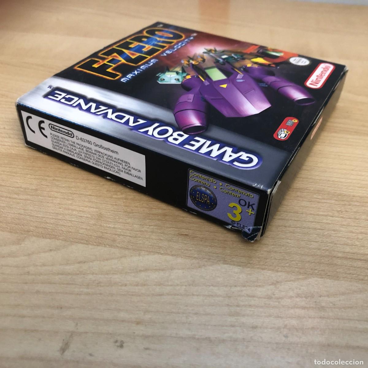 Videojuegos y consolas: F-ZERO MAXIMUM VELOCITY. NINTENDO GAMEBOY ADVANCE. VERSION ESPA&Ntilde;A - Foto 4