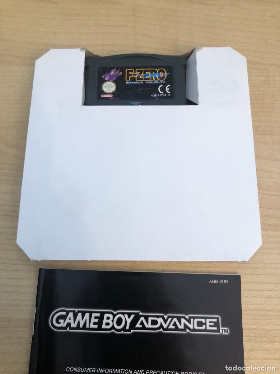 Videojuegos y consolas: F-ZERO MAXIMUM VELOCITY. NINTENDO GAMEBOY ADVANCE. VERSION ESPA&Ntilde;A - Foto 6