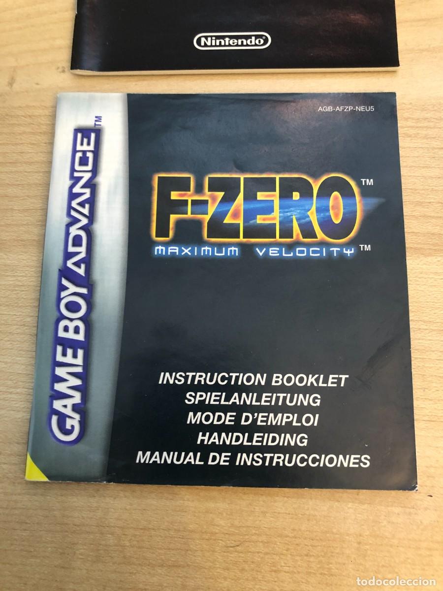 Videojuegos y consolas: F-ZERO MAXIMUM VELOCITY. NINTENDO GAMEBOY ADVANCE. VERSION ESPA&Ntilde;A - Foto 7