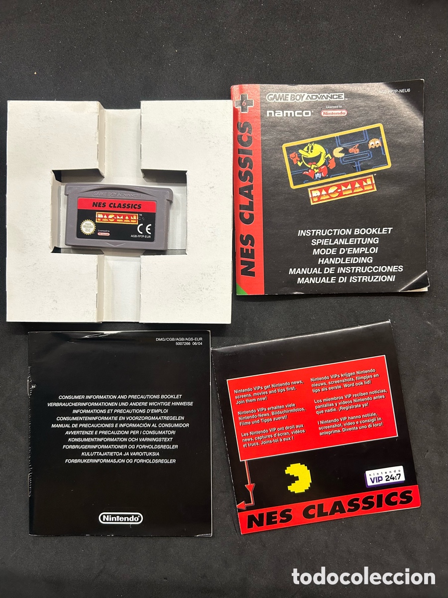 Videojuegos y consolas: Game boy advance Pac-Man NES CLASSICS - Foto 5