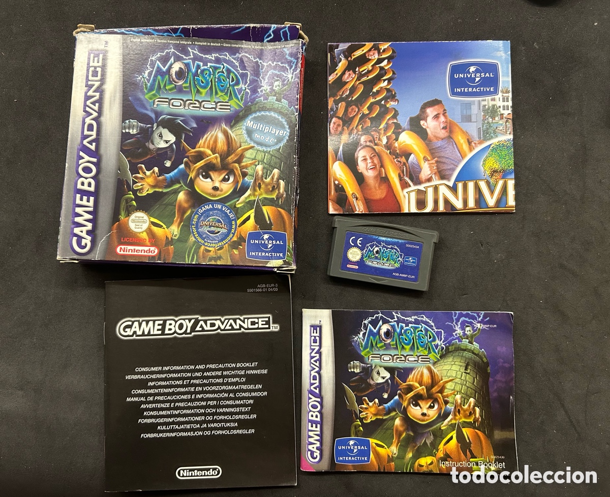Videojuegos y consolas: Game boy advance Monster Force - Foto 2