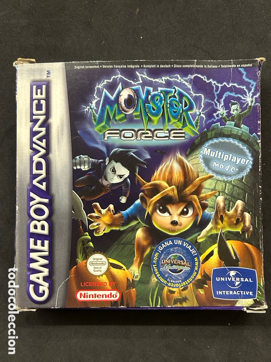 Videojuegos y consolas: Game boy advance Monster Force - Foto 1