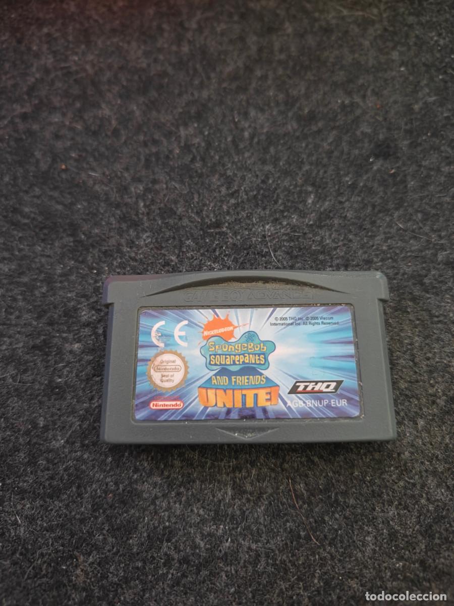 Videojuegos y consolas: Bob Esponja y sus amigos Gameboy Advance - Foto 1