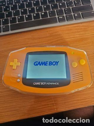Videojuegos y consolas: Game Boy Advance (modificada) - Pantalla iluminada y carga usb c - Foto 1