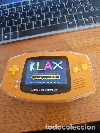 Videojuegos y consolas: Game Boy Advance (modificada) - Pantalla iluminada y carga usb c - Foto 2
