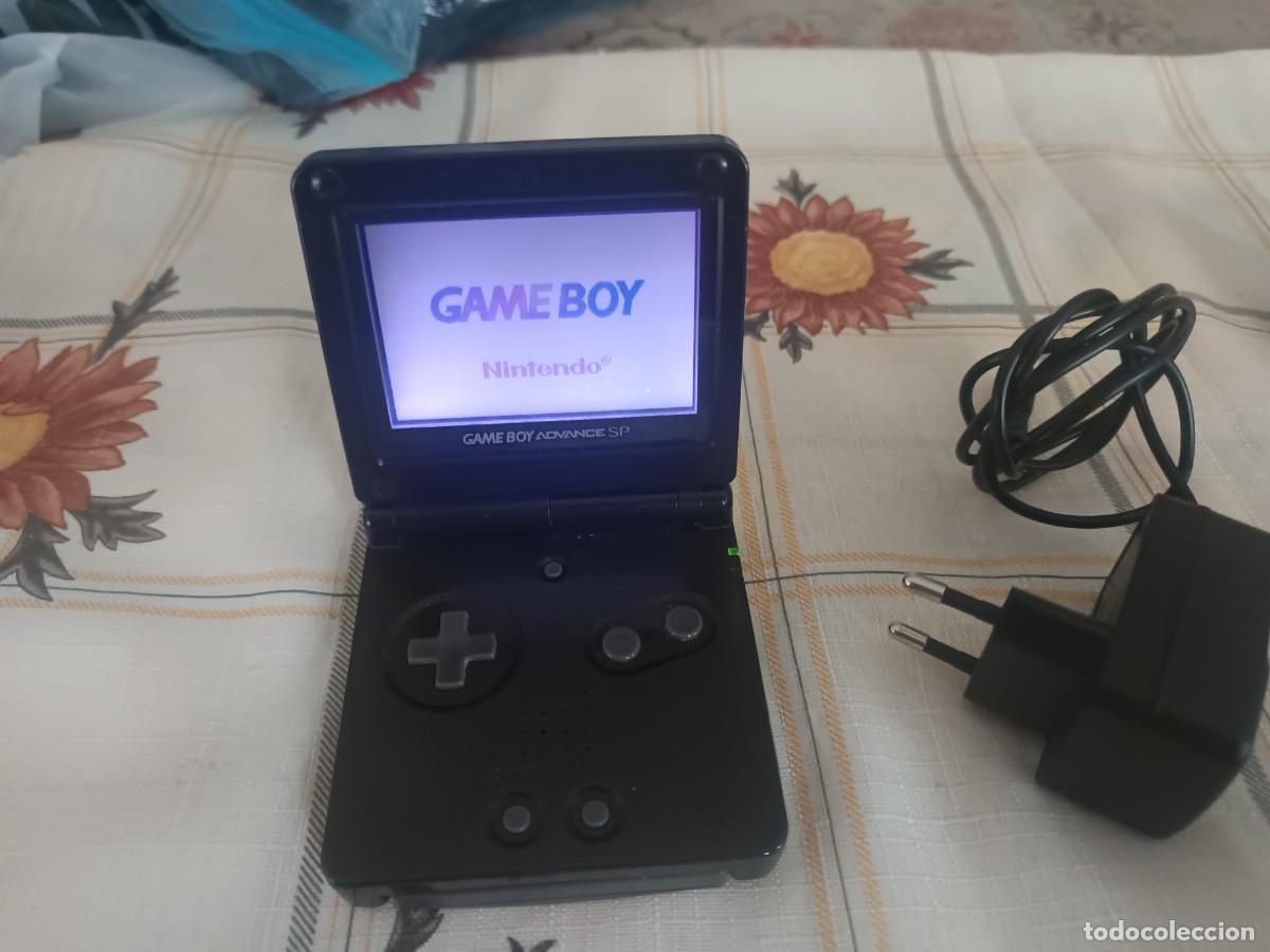 Videojuegos y consolas: PACK Consola game boy advance sp + cable de la luz - Foto 1