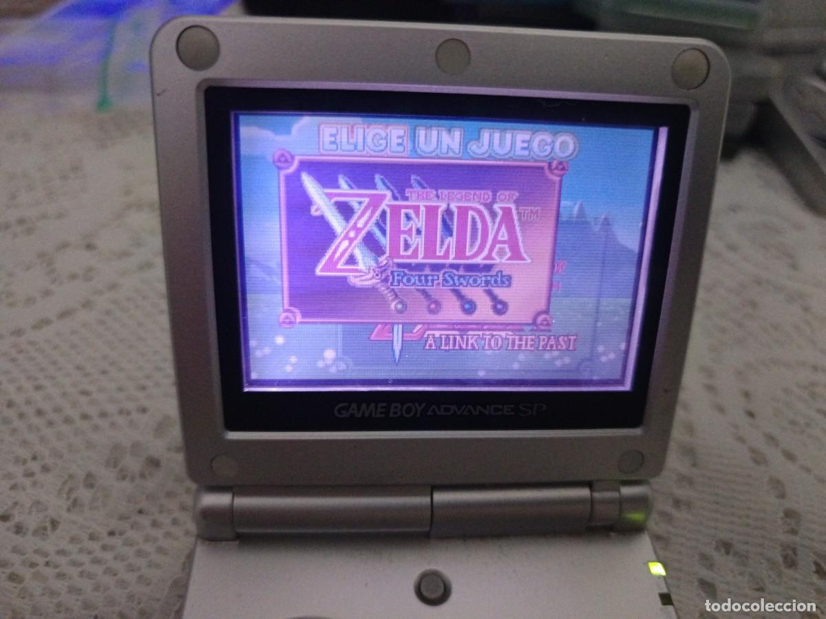 Videojuegos y consolas: PACK Consola game boy advance sp + cable de la luz - Foto 3