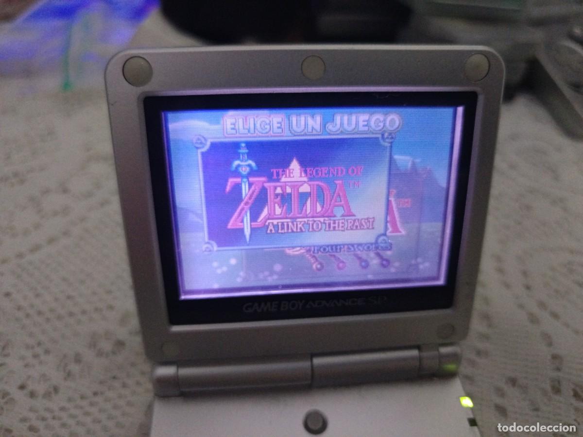Videojuegos y consolas: PACK Consola game boy advance sp + cable de la luz - Foto 2