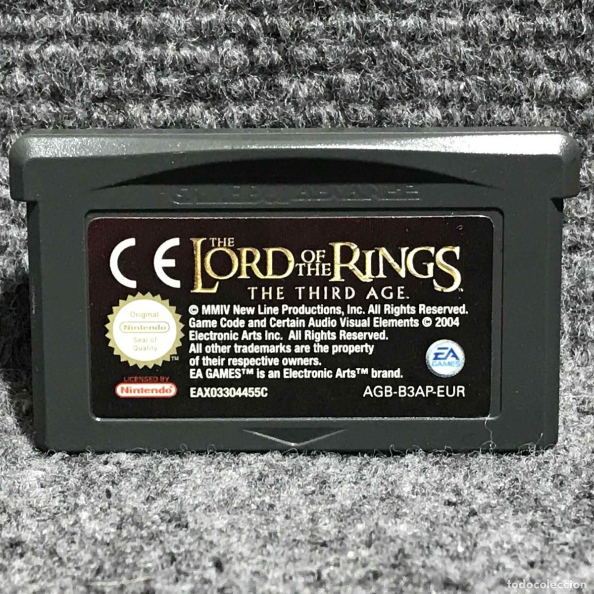 Videojuegos y Consolas: THE LORD OF THE RINGS THE THIRD AGE NINTENDO GAME BOY ADVANCE GBA