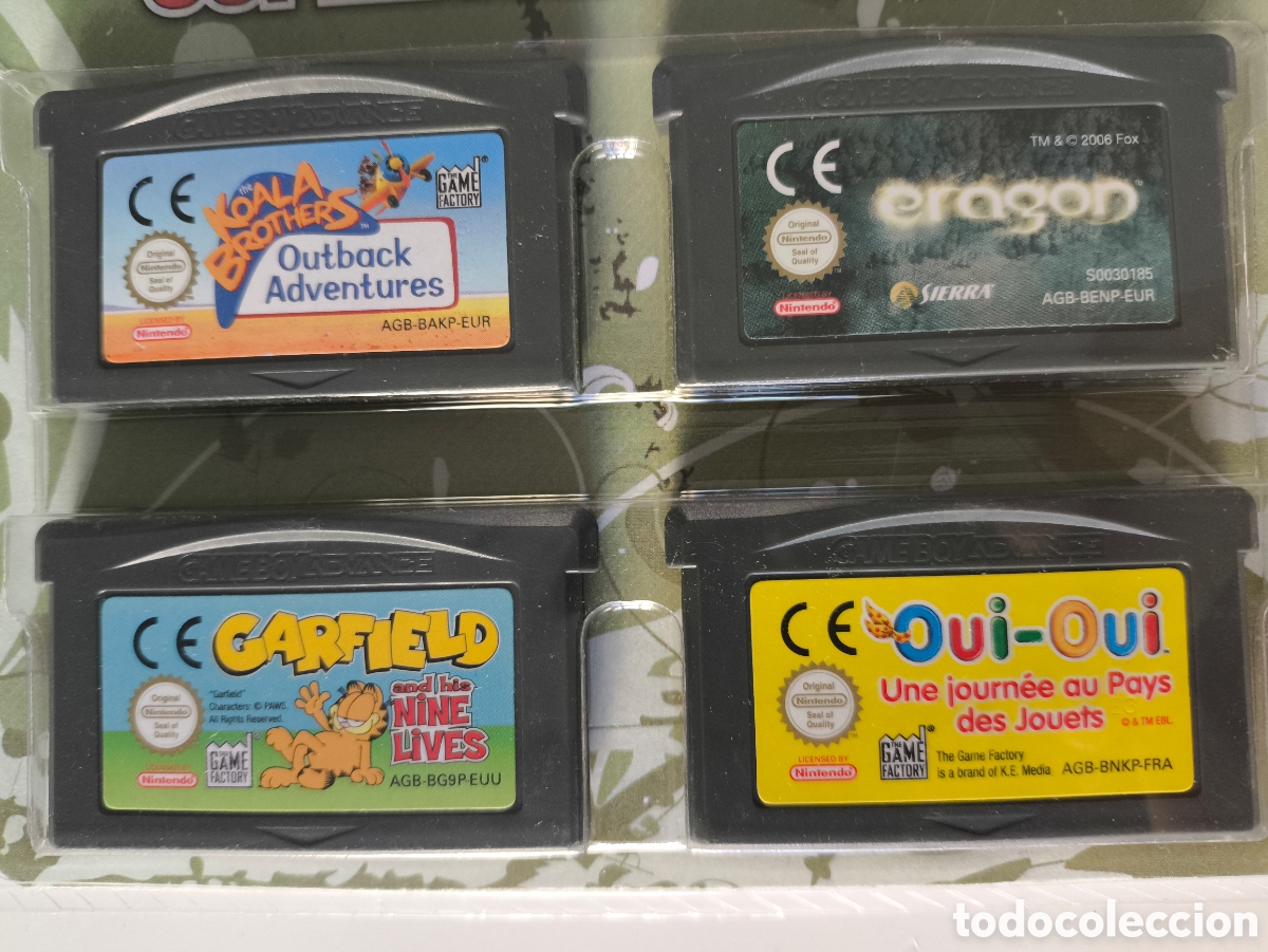 Videojuegos y Consolas: Pack 4 juego Nintendo GBA Game boy advance pal