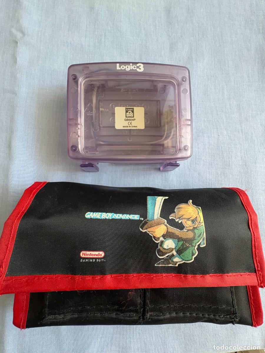 Videojuegos y Consolas: Funda Game Boy ADVANCE Zelda + Lupa por pilas