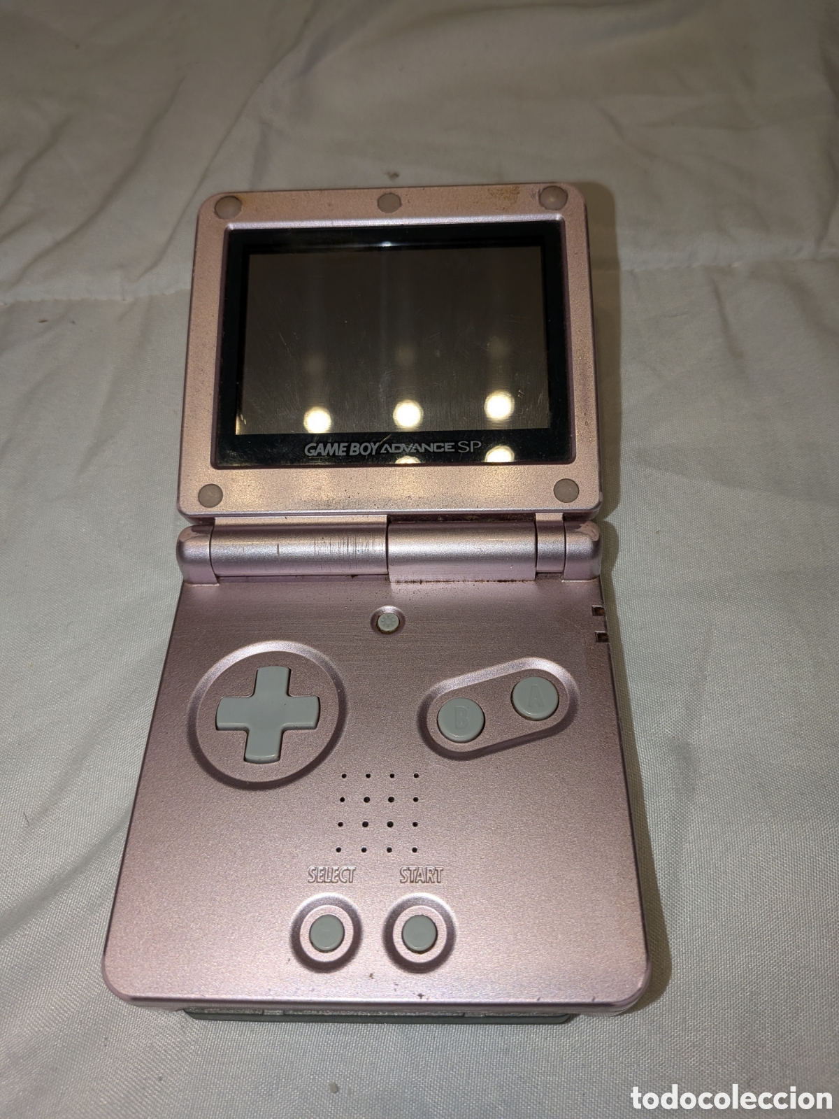 Videojuegos y consolas: Game Boy Advance SP Rosa + Accesorios - Foto 1