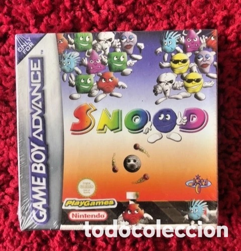 Videojuegos y Consolas: SNOOD Nintendo Gameboy Advance GBA Nuevo precintado