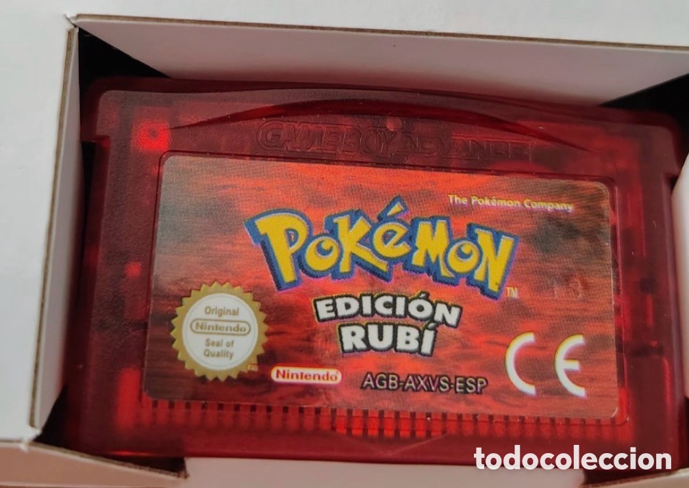 Videojuegos y consolas: Pokemon: Ruby Version GBA (Game Boy Advance, 2003) (Original) Espa&ntilde;ol - Foto 6