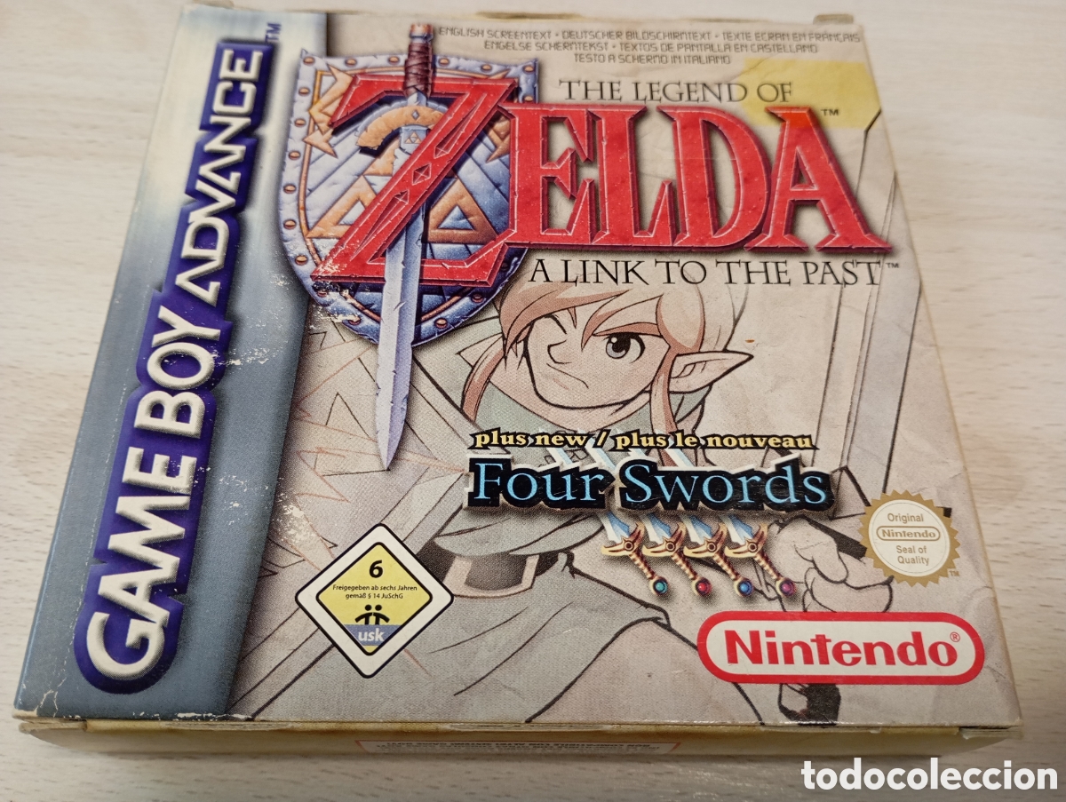 Videojuegos y Consolas: Zelda Link to the past Game Boy Advance