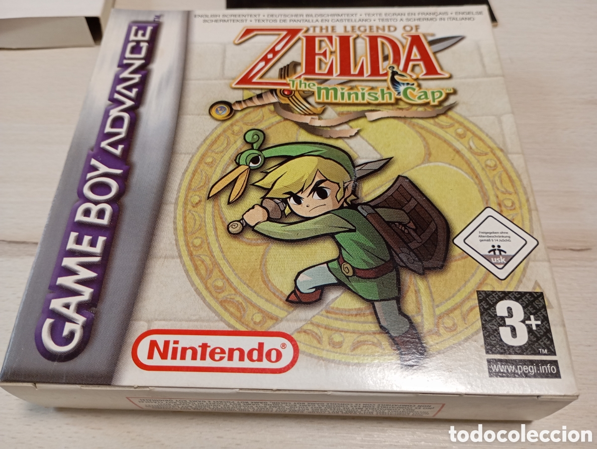 Videojuegos y Consolas: Zelda the minish cap Game Boy advance