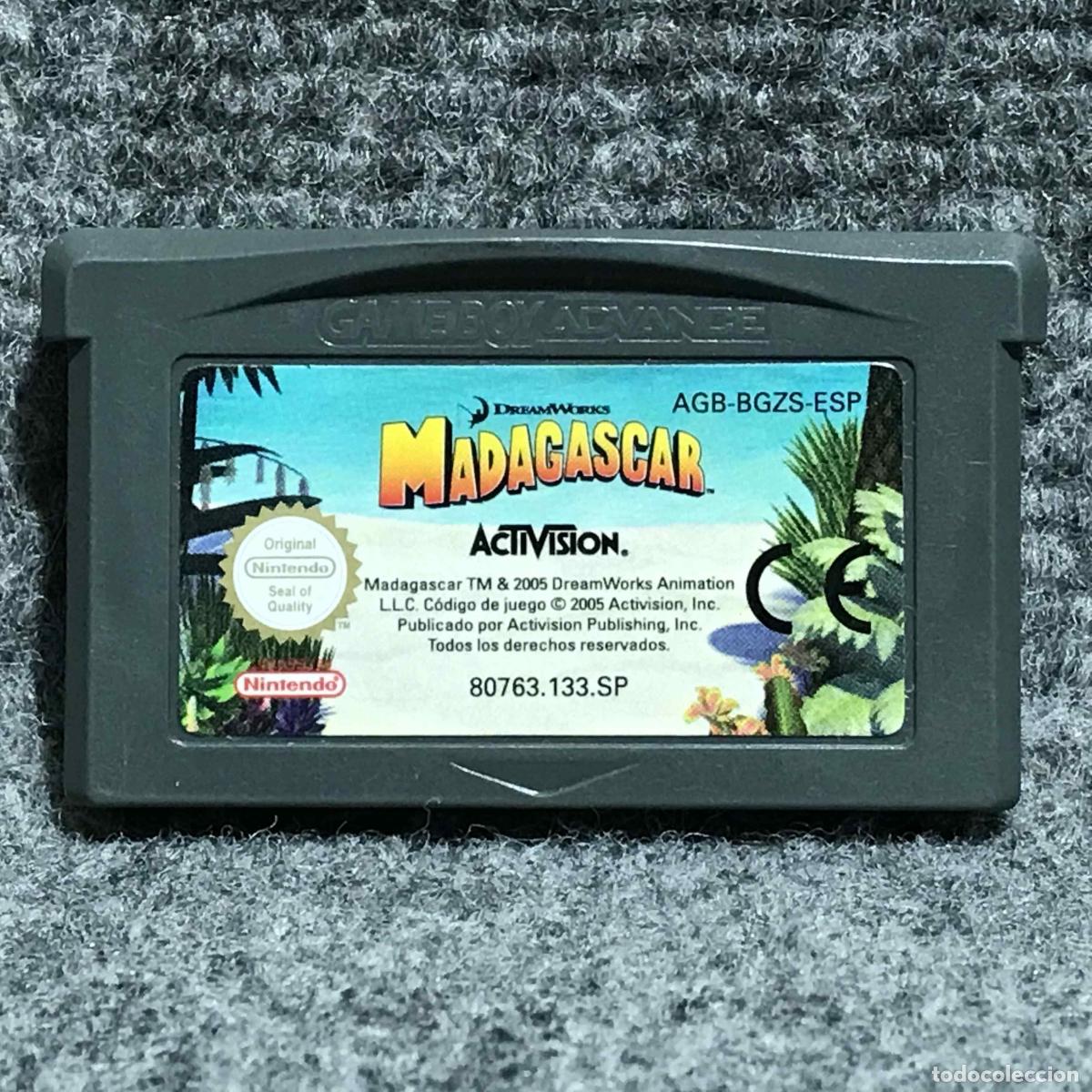 Videospiele und Konsolen: MADAGASCAR NINTENDO GAME BOY ADVANCE GBA
