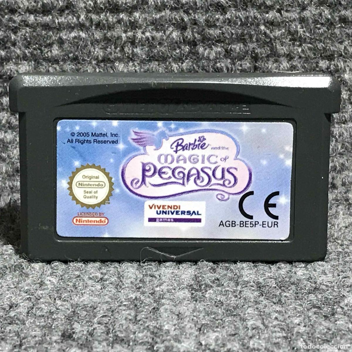 Videojuegos y Consolas: BARBIE AND THE MAGIC OF PEGASUS NINTENDO GAME BOY ADVANCE GBA