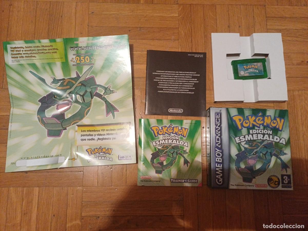 Videojuegos y Consolas: Pokemon Edici&oacute;n Esmeralda Game Boy advance (muy buen estado)(caja completa)