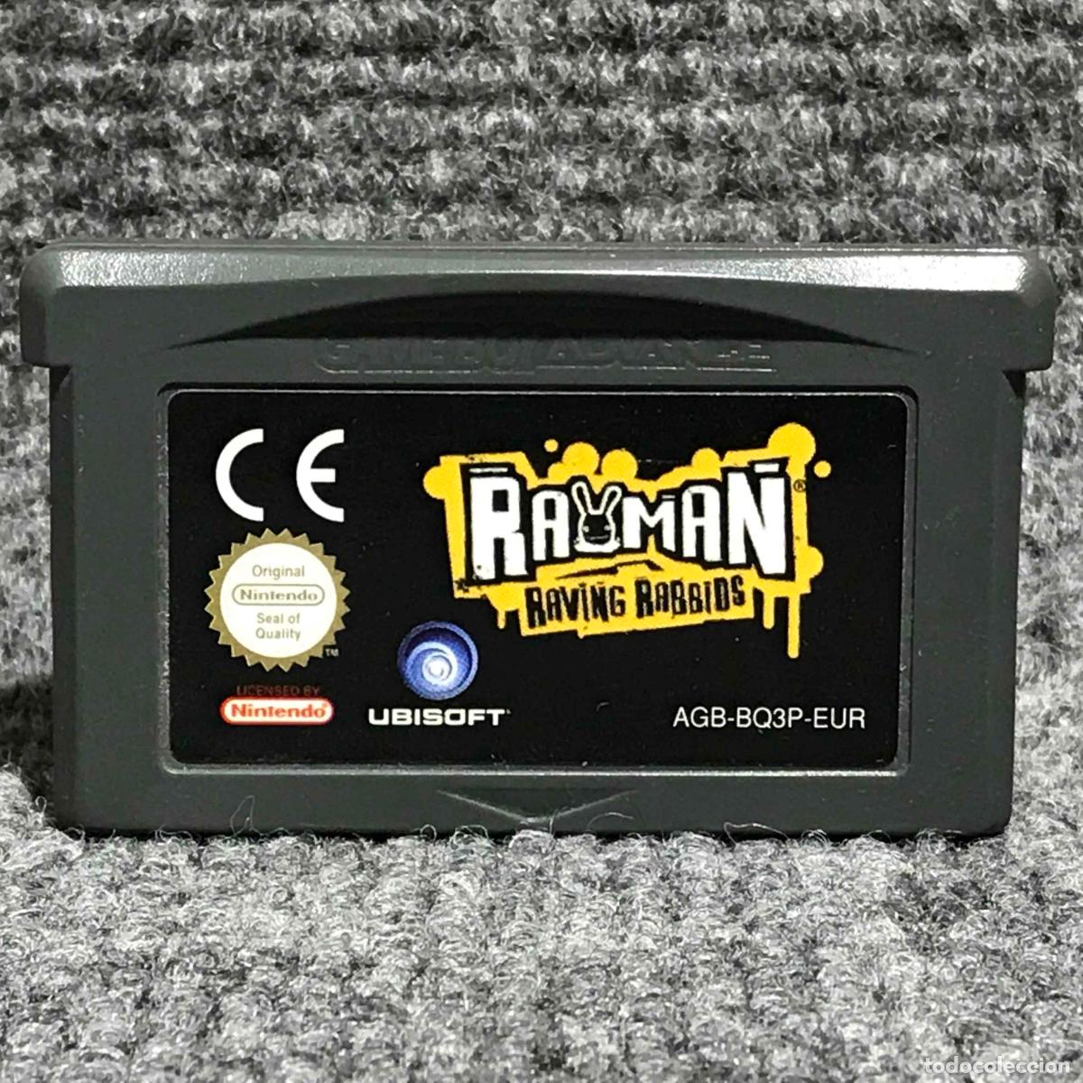 Videojuegos y Consolas: RAYMAN RAVING RABBIDS NINTENDO GAME BOY ADVANCE GBA