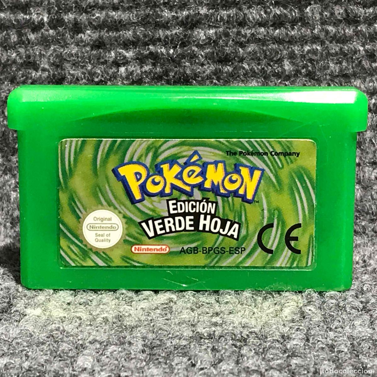 Videojuegos y Consolas: POKEMON VERDE HOJA NINTENDO GAME BOY ADVANCE GBA