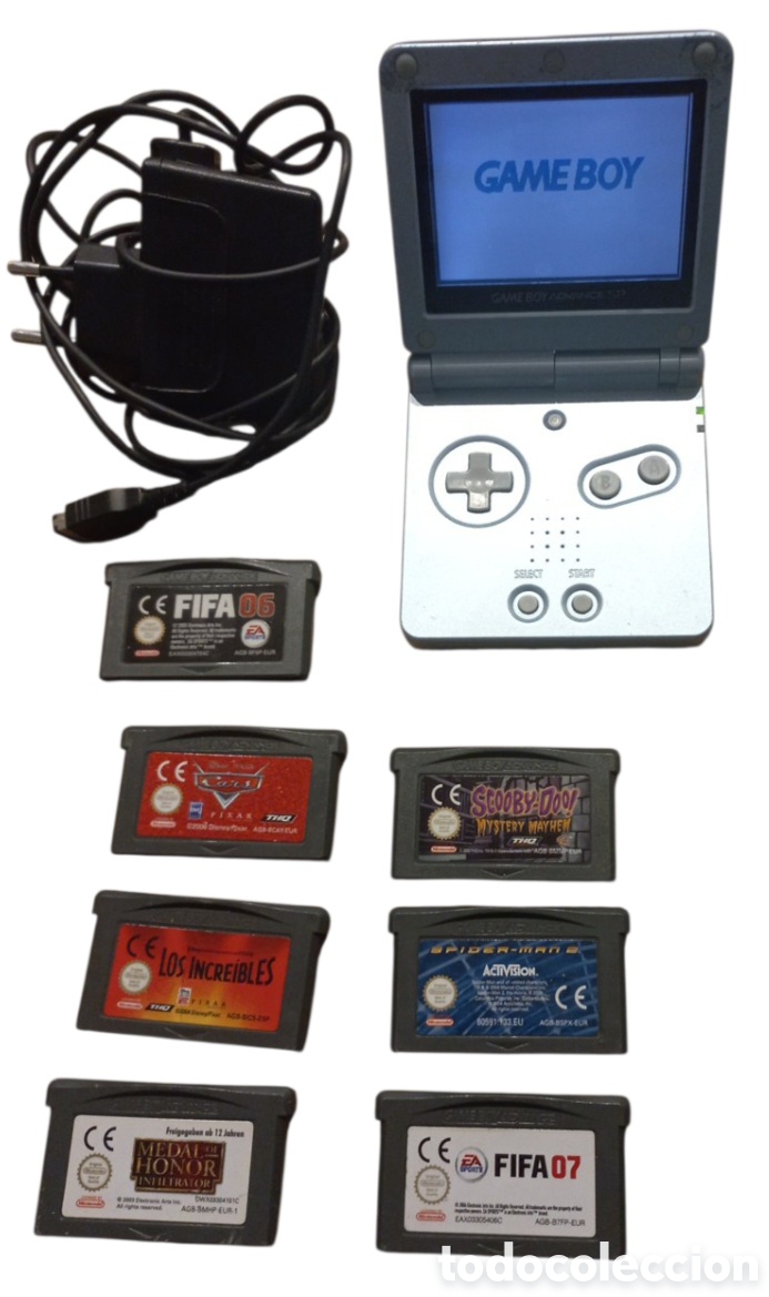 Videojuegos y Consolas: Nintendo Game Boy Advance SP + 8 juegos