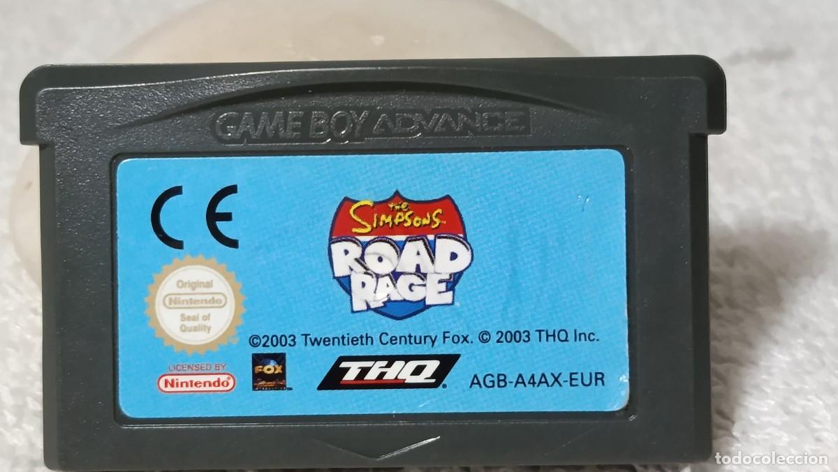 Videojuegos y Consolas: NINTENDO GAME BOY ADVANCE : ANTIGUO JUEGO THE SIMPSONS ROAD RAGE EUR MADE IN JAPAN
